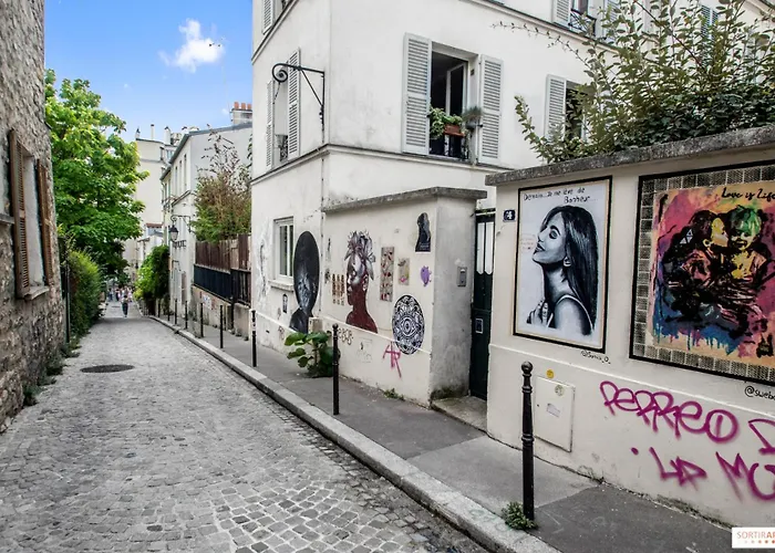 Lägenhet Cozy Artist Loft Paris