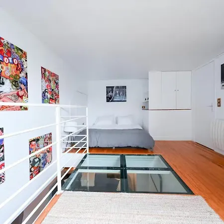 شقة Cozy Artist Loft باريس